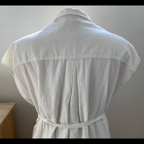 Frank & Oak - The Midi Linen Commuter Dress - NWT - Picture 7 of 16